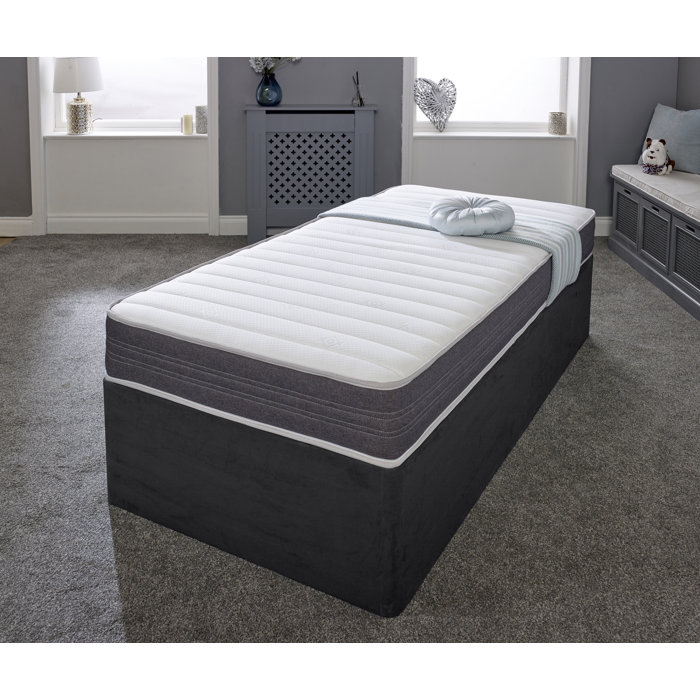 Symple Stuff Chumbley Sueño Open Coil Spring Memory Foam